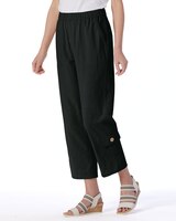 Captiva Button-Pocket Cropped Pants thumbnail number 1
