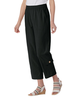 Captiva Button-Pocket Cropped Pants thumbnail number 1