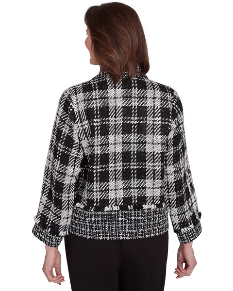 Alfred Dunner® Runway Ready Spliced Woven Jacket