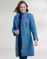 Berkshire Diamond-Quilted Three-Quarter-Length Coat thumbnail number 1
