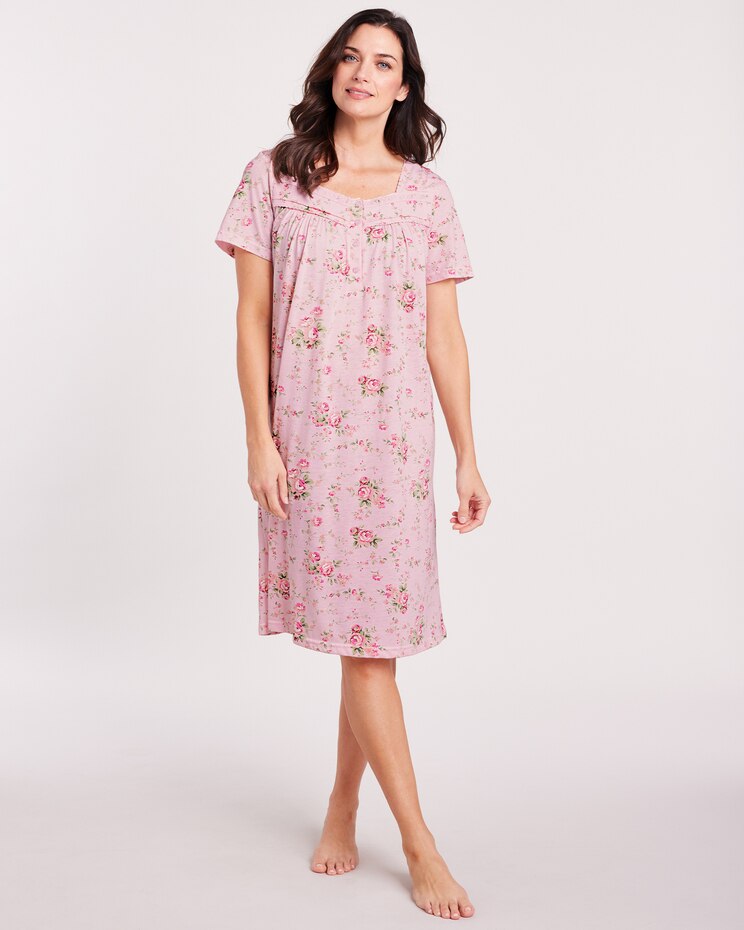Floral Roses Nightgown image number 1
