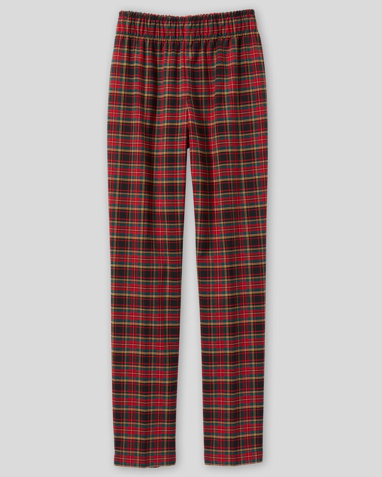 Tartan Plaid Pull-On Pants image number 2