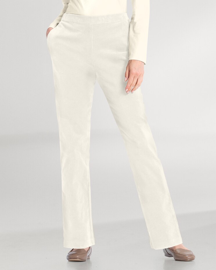 Stretch Pincord Pull-On Pants image number 1