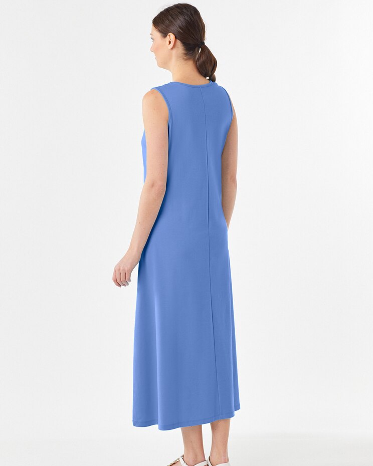 Boardwalk Solid Sleeveless Maxi Knit Dress image number 2