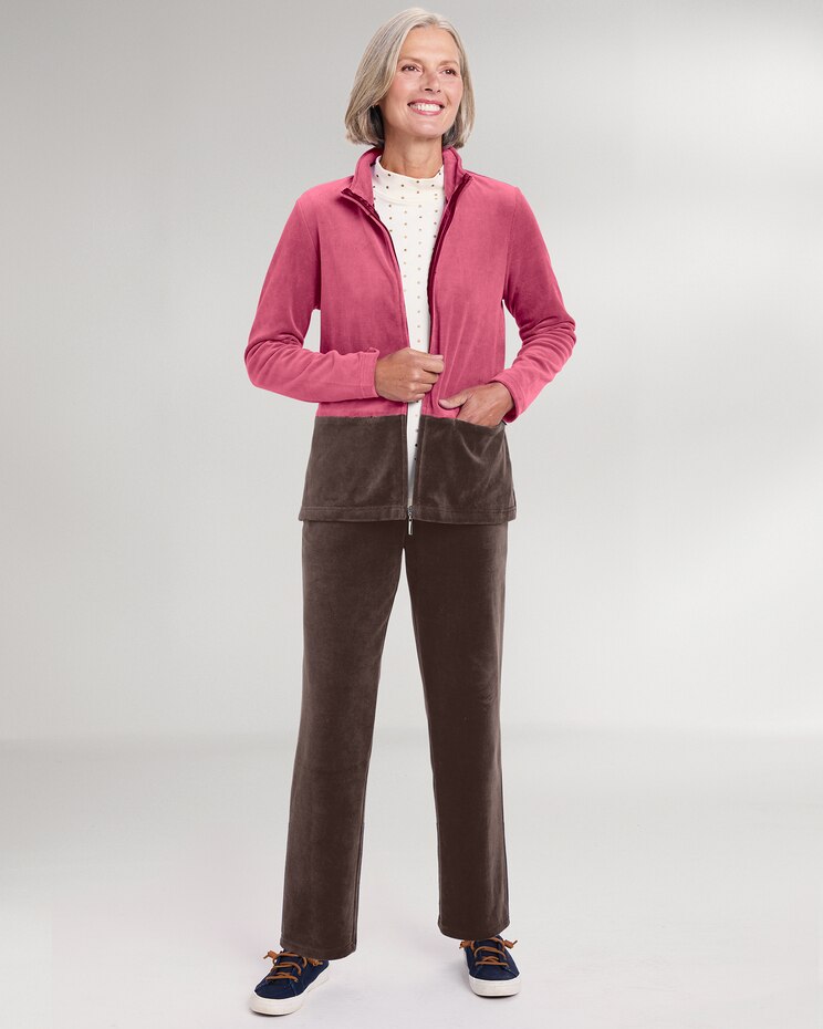 Velour Color-Block Set image number 1