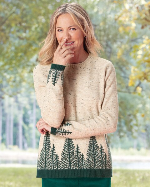 Spruce Ridge Donegal Sweater
