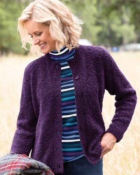 Cuddle Boucle Cardigan