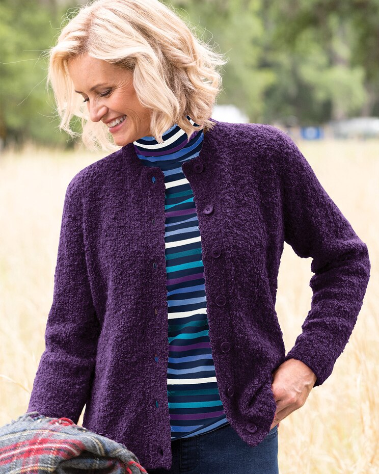 Cuddle Boucle Cardigan image number 1