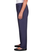 Alfred Dunner® A Fresh Start Dark Denim Pull On Average Length Pant thumbnail number 4