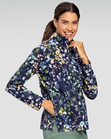 Everyday Knit Wildflower Quarter-Zip Top thumbnail number 2