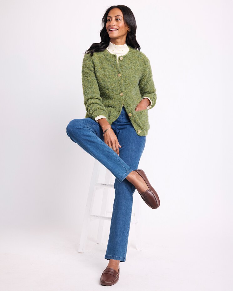 Luxe Bouclé Cardigan image number 3
