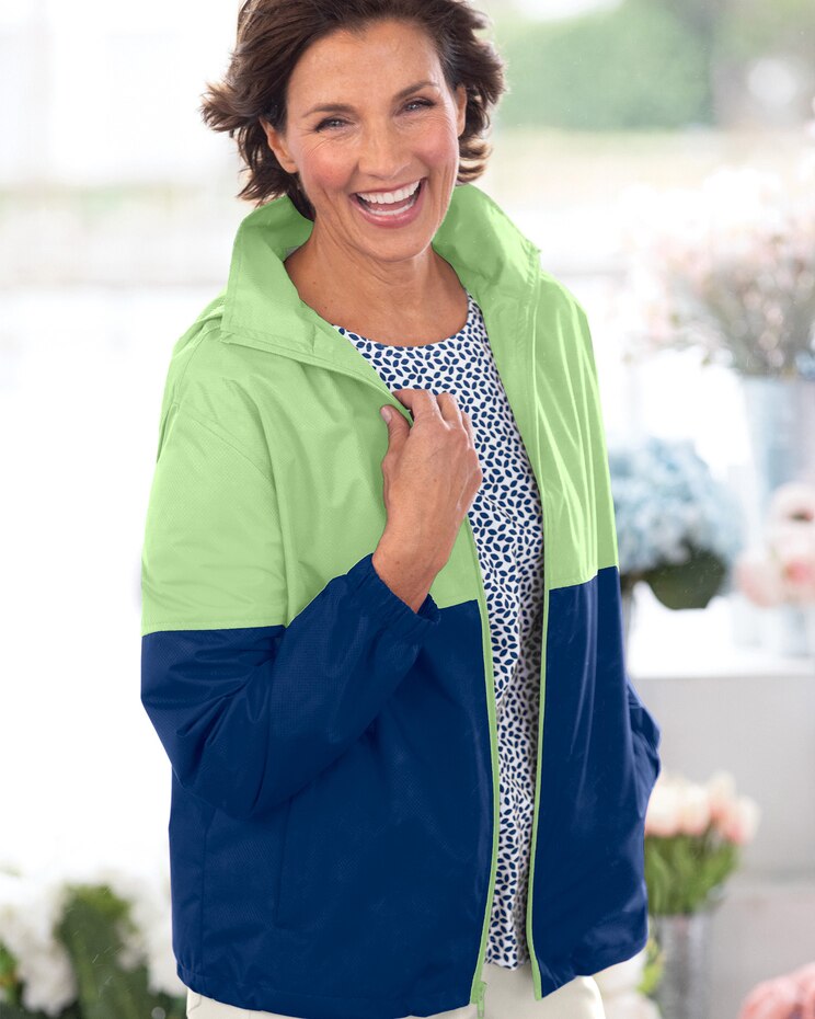 Color-Block Classic Windbreaker image number 1