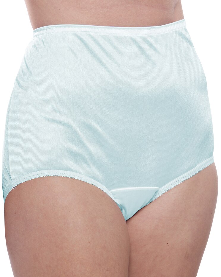 100% nylon full coverage panties - 4-pk image number 1