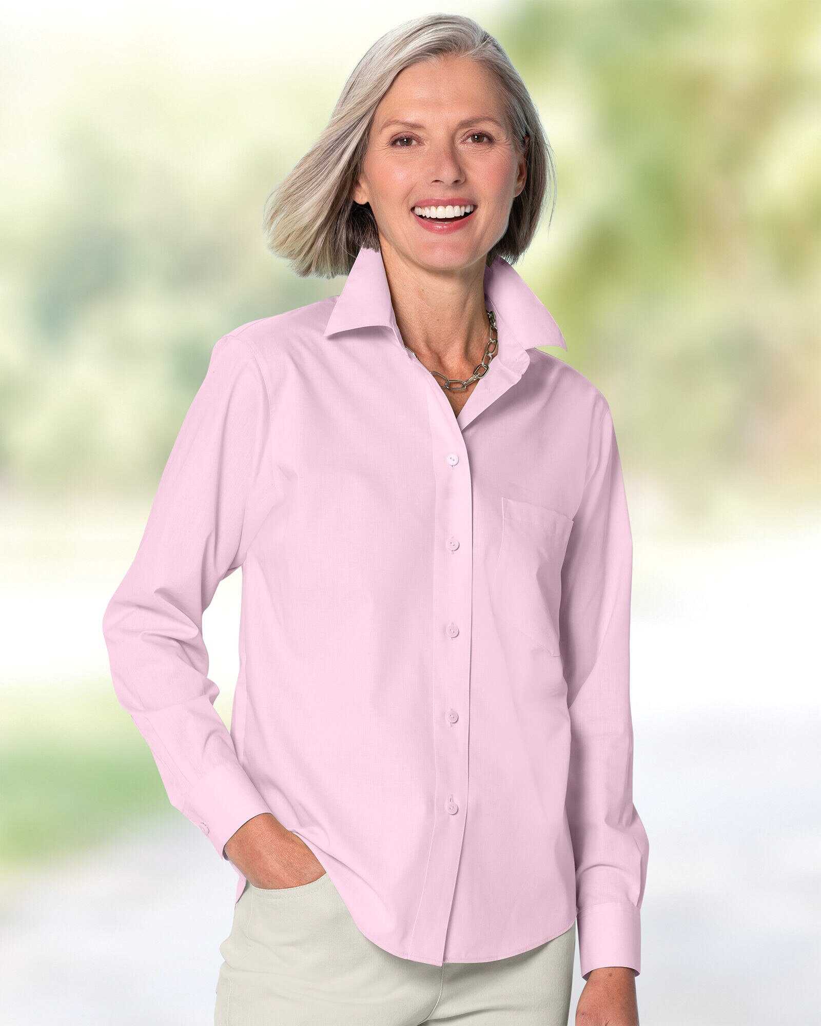 Foxcroft top petite blouses