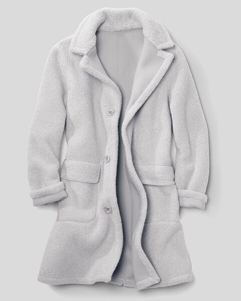 Reversible Faux-Sherpa Coat