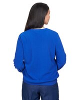 Alfred Dunner® Spliced Quilted Pull On Crew Neck thumbnail number 5