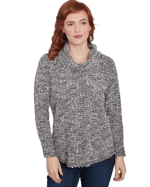 Ruby Rd® Must Haves Knit Cowl Pullover