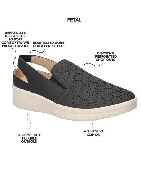 Easy Street® Petal Comfort Wedges