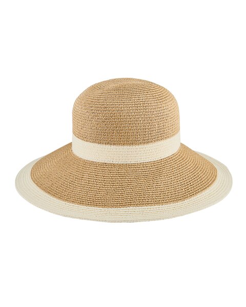 Women's Striped Cloche