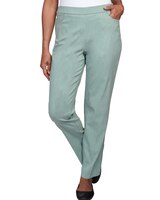 Alfred Dunner® St.Moritz Allure Fly Front Average Length Pant thumbnail number 1