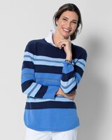 Textured Color-Block Sweater thumbnail number 1