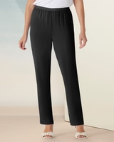 Flirty Solid Slim Leg Pants thumbnail number 1