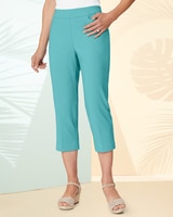 Slimtacular Textured Capri thumbnail number 1