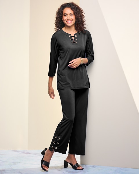 JetSet Grommet Trim Tunic