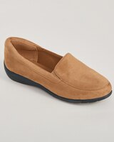 Jade Faux Suede Slip-Ons By Classique® thumbnail number 2
