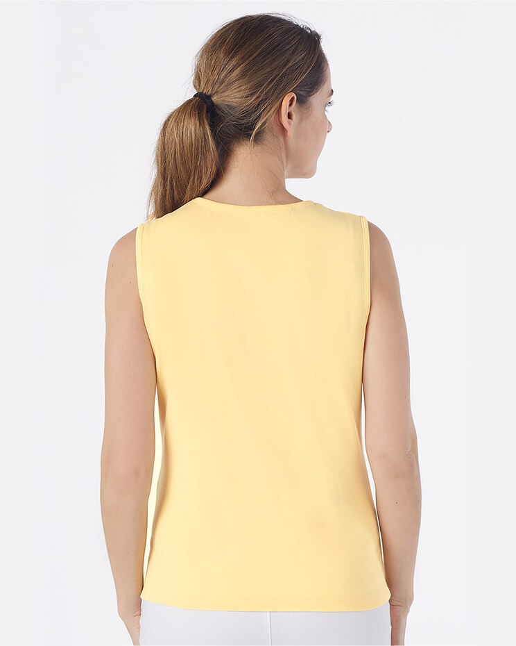 Coastal Cotton Knit Tank Top image number 2