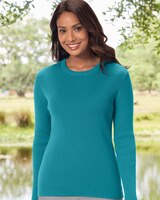Ribbed Cotton Crewneck Sweater thumbnail number 1
