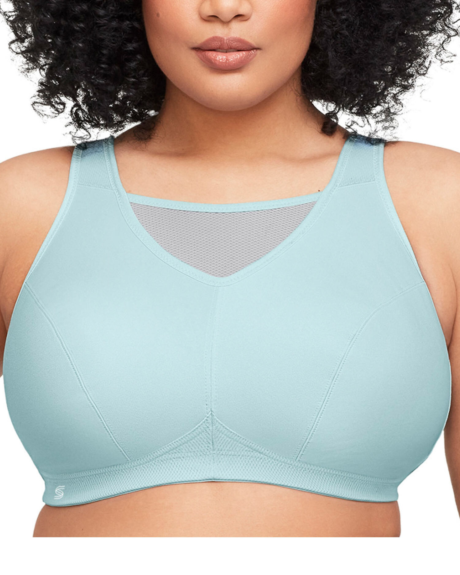 Glamorise Full Figure Plus Size No-Bounce Camisole Sports Bra Wirefree |  Appleseed's