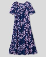 Batik Vines Button-Front Dress thumbnail number 2