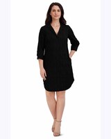 Sloane Easy Care Crinkle Dress thumbnail number 1