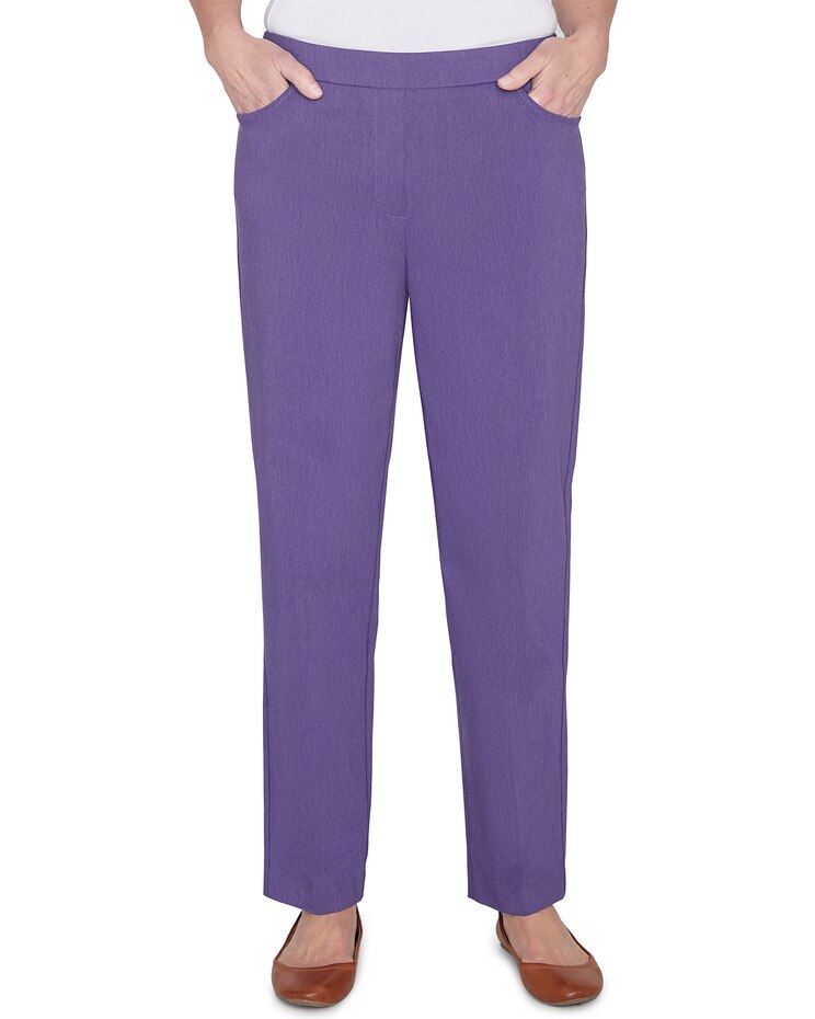 Alfred Dunner® Charm School Classic Charmed Average Length Pant image number 1