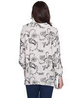 Ruby Rd® New And Now Woven Luxe Voile Top thumbnail number 2