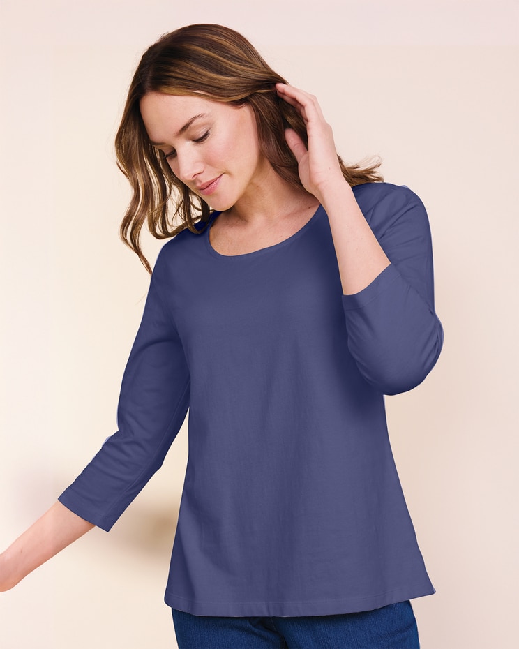Prima™ Cotton Solid Tee image number 1