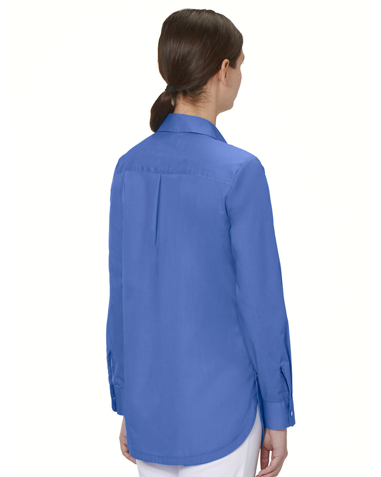 Foxcroft Non-iron Side-Button Long-Sleeve Tunic image number 2