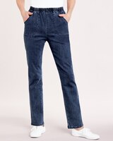DenimEase Full-Elastic Classic Pull-On Jeans thumbnail number 2