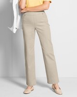 DreamFlex Color Pull-On Relaxed Straight Leg Jeans thumbnail number 1