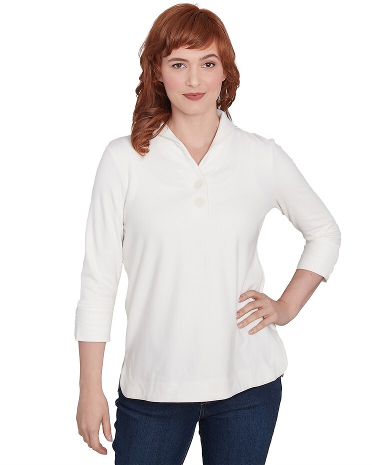 Ruby Rd® Casual Luxe Knit Stretch Pullover image number 1