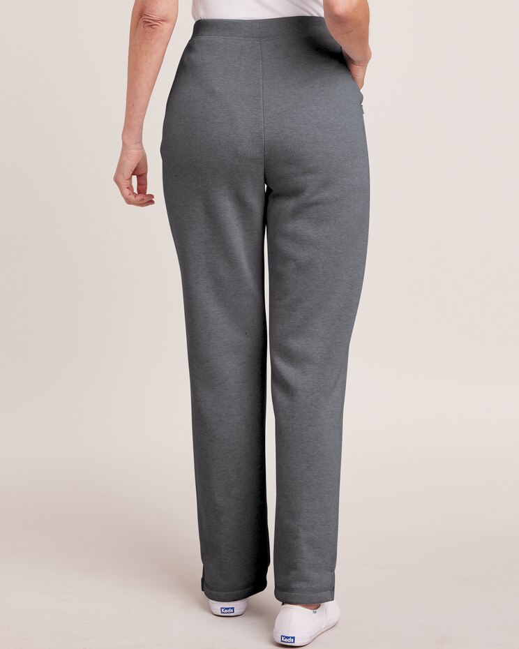 Better‑Than‑Basic Zip Pocket Fleece Pants image number 4