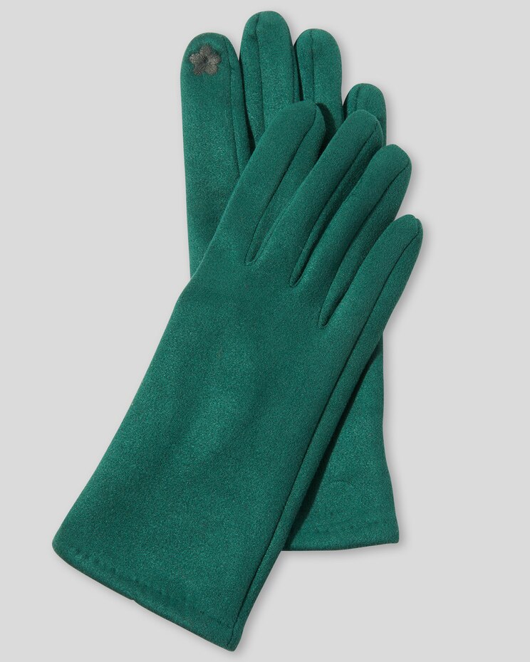 Faux-Suede Gloves image number 1