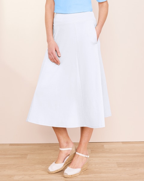 Everyday Knit Solid Skirt