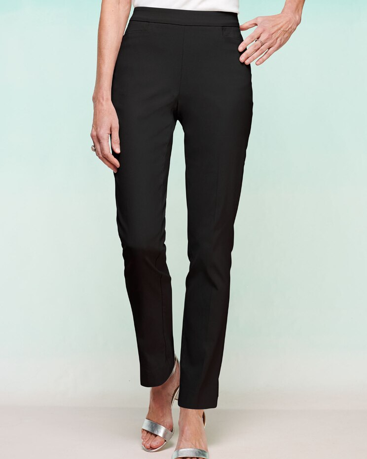 Slimtacular® Textured Tapered Pants image number 1