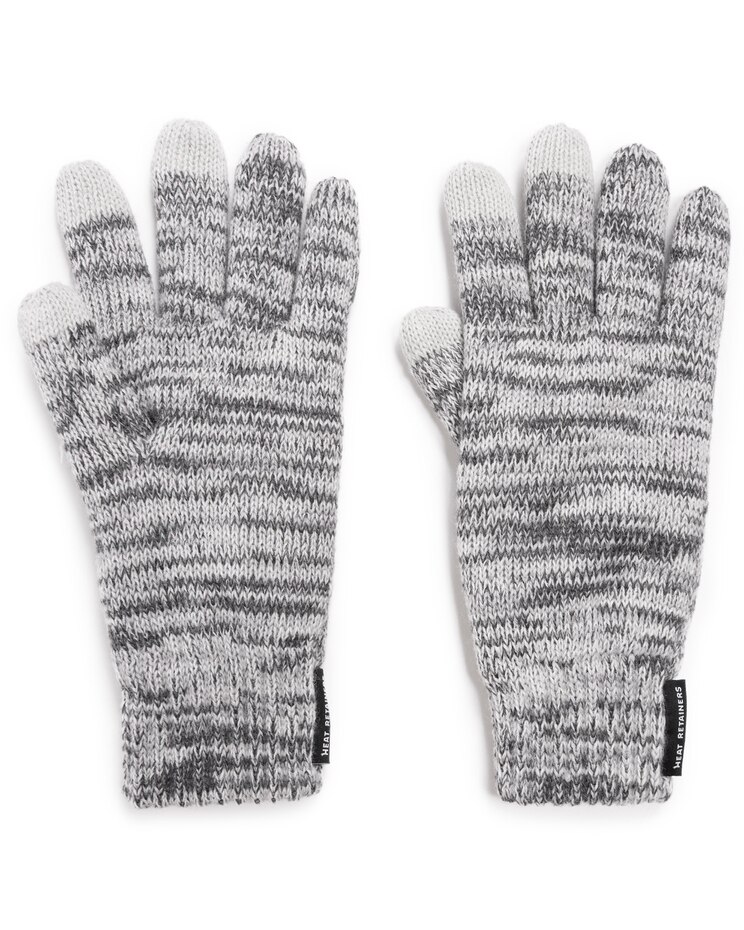 MUK LUKS® Womens Heat Retainer Acrylic Gloves image number 1