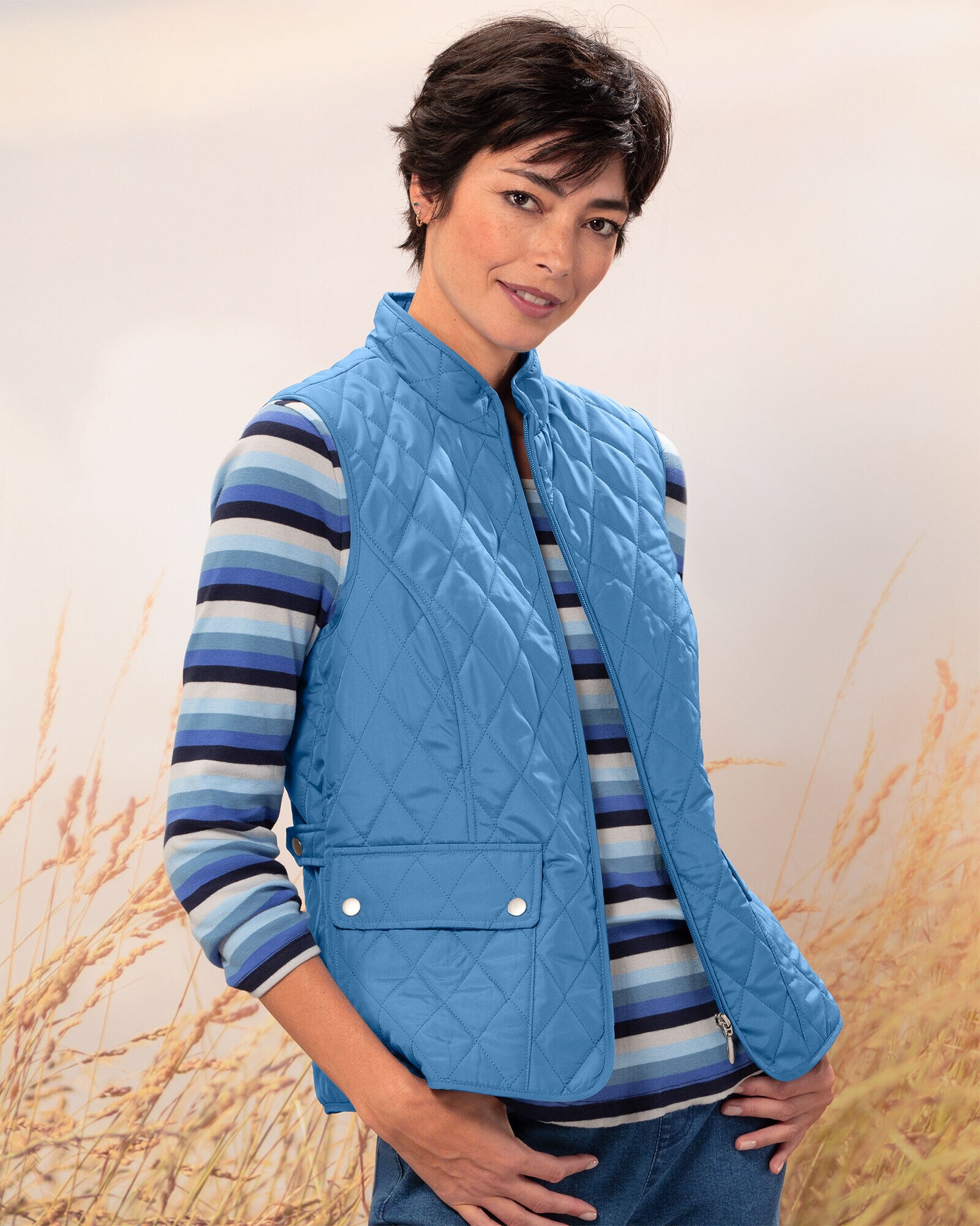 Berkshire Solid Quilted Vest