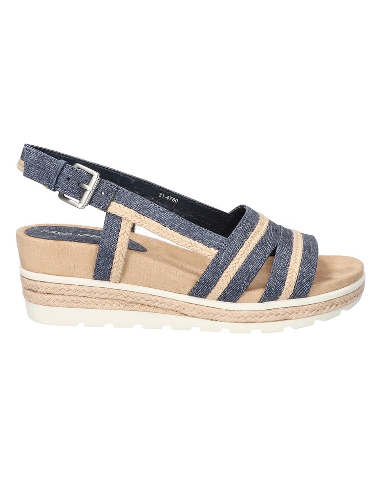 Easy Street® Mel Wedge Sandals image number 2