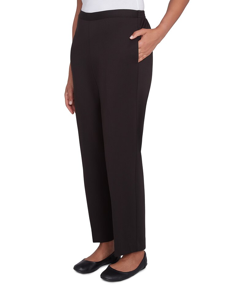 Alfred Dunner® Runway Ready Comfort Waist Medium Length Pant image number 3
