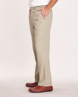 John Blair Adjust-A-Band® Relaxed-Fit Microfiber Pants thumbnail number 2